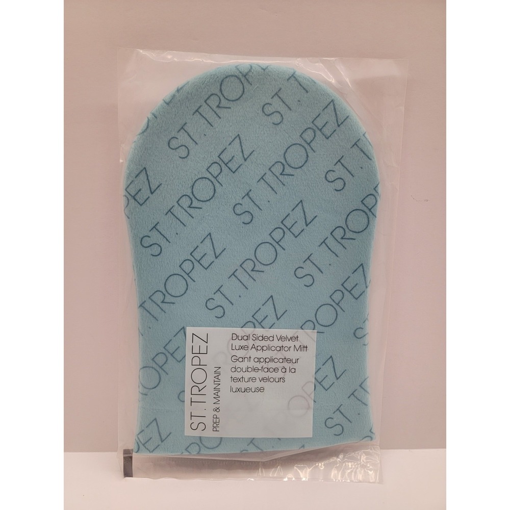 NEW St Tropez Dual Sided Velvet Luxe Self Tanning Applicator Mitt Glove NIP